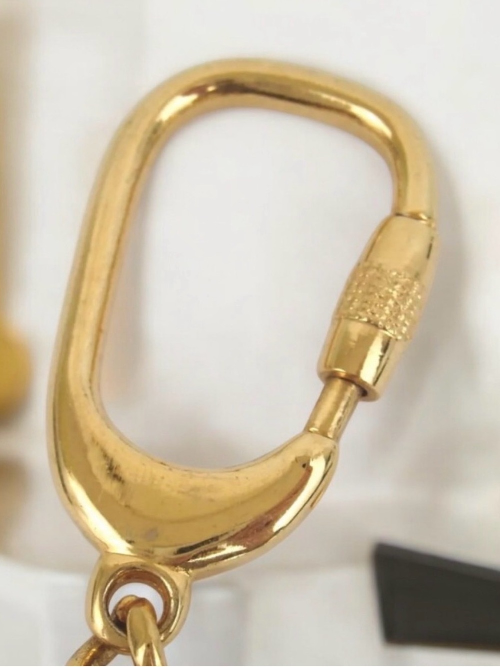✨ CELINE Vintage Signature Keychain/Bag Charm - Picture 5 of 8